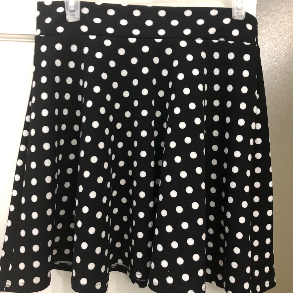 Polka dot skirt